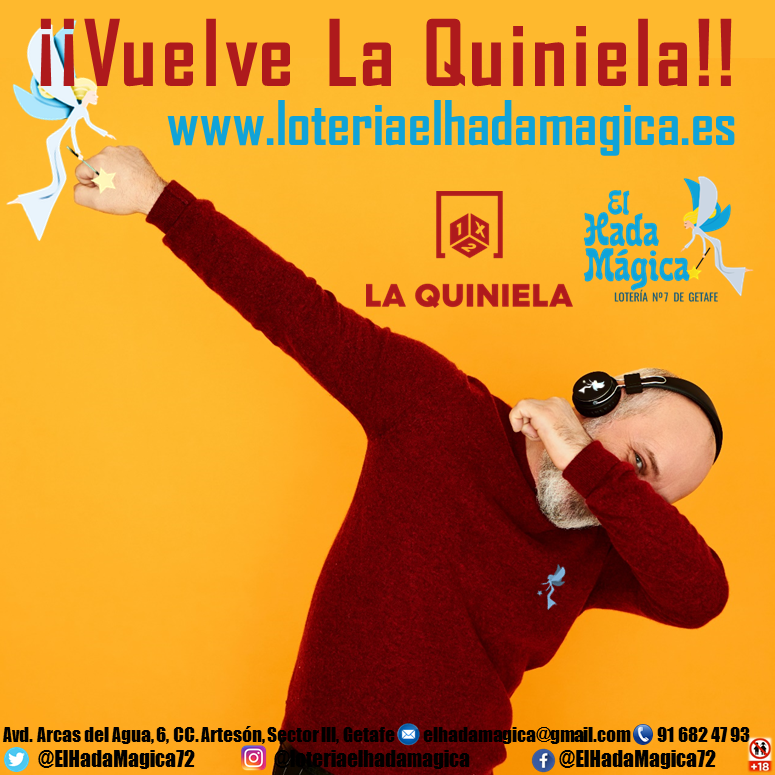 Quiniela online loter&iacute;a el hada m&aacute;gica getafe